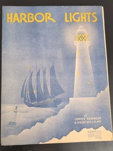 Vintage Harbor Lights Jimmy Kennedy & Hugh Williams Noten 1937 - Bild 1 von 3