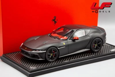 1:18 Ferrari 12 Cilindri Panoramic Roof Matt Black P18254E - BBR - Immagine 1 di 4