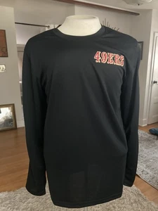 NWOT! NFL Dri-fit NIKE San Francisco 49ers Long Sleeve Shirt sz M - Picture 1 of 10