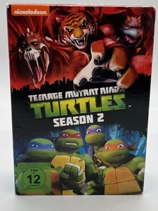 Teenage Mutant Ninja Turtles Season 2 DVD Box Nickelodeon Mit Poster Sehr Gut - Imagen 1 de 11