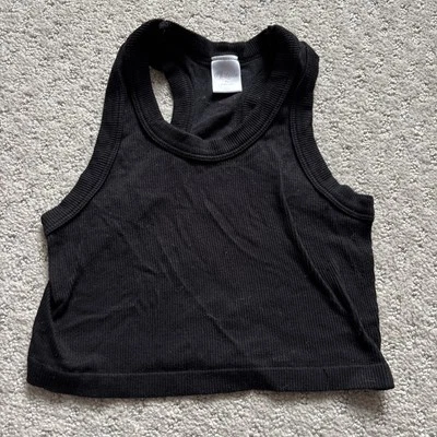 Camiseta sin mangas corta negra para niñas de la colección Suzette S/M Foto 1 de 4