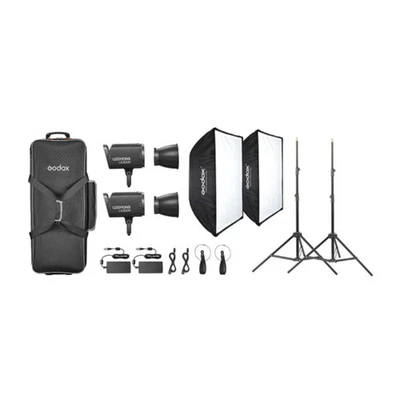 Godox Litemons Black LA300R RGB LED Video Light Kit with Smooth App Control - Image 1 of 4