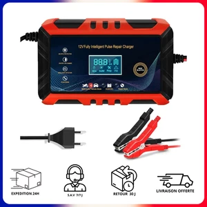 Smart Battery Charger Car Motorcycle Automatic Fast Charge Auto 12V - Picture 1 of 3