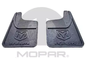 10-18 Dodge Ram 3500 Rear Splash Guard Mud Flap Set Mopar New OEM - Picture 1 of 1