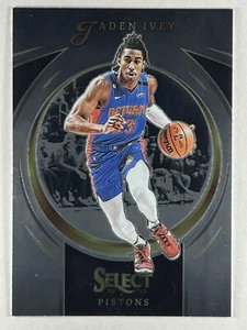 2022-23 Panini Select Jaden Ivey #4 Select Certificado Rookie RC Detroit Pistons - Imagen 1 de 2