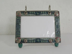 Vintage Mackintosh Art Nouveau Style Silver and Enamelled 20 Multi Photo Frame - Picture 1 of 18