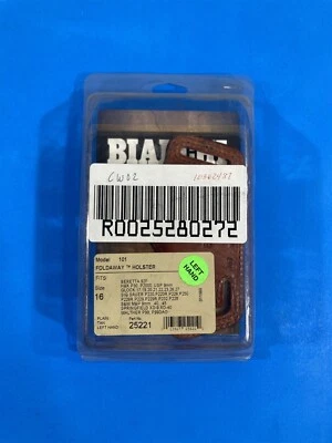 LH BIANCHI MODEL 101 FOLDAWAY HOLSTER Sz 16 GLOCK 17 19 22 S&W M&P 9 40 SIG H&K - Image 1 of 4