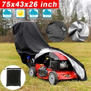 Waterproof Lawn Mower Cover Heavy Duty UV Protector for Push Mower Universal Fit - Picture 1 of 8