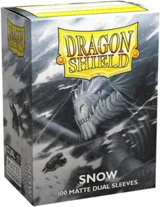 Dragon Shield Matte Snow Sleeves Display Case - Standard Size - 10 Packs - Picture 1 of 2