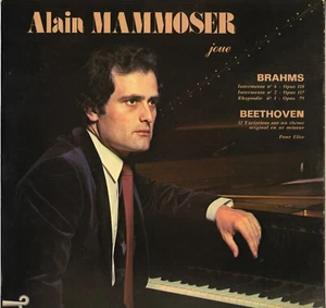 ALAIN MAMMOSER, BRAHMS / BEETHOVEN PIANO LP 1979 ELECTRUM 5001 dédicacé ! - Picture 1 of 3