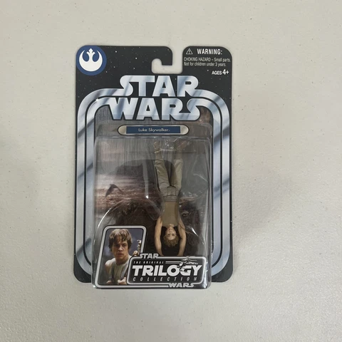 ππStar Wars The Original Trilogy Collection 2004 Luke Skywalker Figure #1 ππ Cover