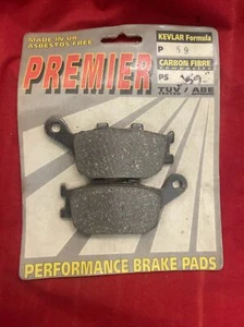 NOS PREMIER QUALITY FRONT BRAKE PADS P-59 - Picture 1 of 2