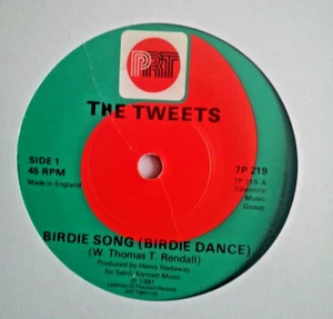 the tweets - the birdie song - excellent condition 7" vinyl 45 rpm - Picture 1 of 4
