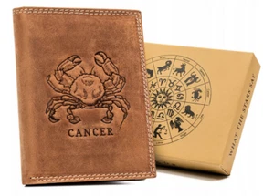 Large men's nubuck leather wallet - Always Wild - Picture 1 of 11