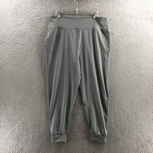 Pantalones Jogger Crane Para Hombres XL Gris Frente Plano Pullover Cintura Elástica Deportes NUEVO - Imagen 1 de 17