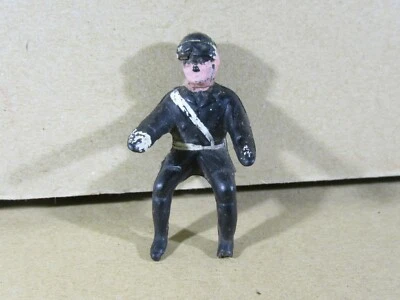 510R Giocattolo Minialuxe In Plastica Francia Motociclista Della Polizia 1:32 - Immagine 1 di 4