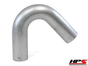 HPS 2.5" OD 135 Degree Bend 6061 Aluminum Elbow Pipe 16 Gauge w/ 2 1/2" CLR - Picture 1 of 3
