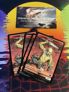 Token (007) Goblin x4 4x 4 - Magic The Gathering - DMR Dominaria Remasterizado - Imagen 1 de 1