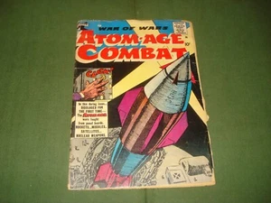 ATOMIC AGE COMBAT COMICS #1 , 1958, SILVER AGE, ST JOHN - Picture 1 of 10