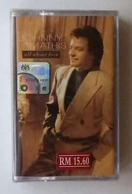 All About Love by Johnny Mathis Rare 1996 Malaysia Cassette Tape Brand New - Image 1 of 3