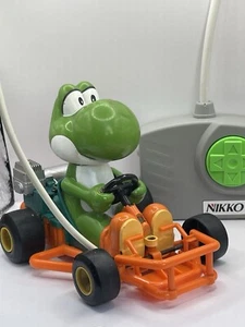 Super Mario Kart Yossy Yoshi RC Vintage Retro Rare Radio Control Car - Photo 1 sur 10