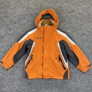 Columbia Jacket Youth Size 8 Orange Whirlibird Interchange Omni Tech Shell Only - Picture 1 of 17