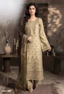 INDIAN PAKISTANI SALWAR KAMEEZ READY TO WEAR SUITS WEDDING PARTY BOLLYWOOD DRESS - Picture 1 of 2