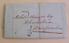 Great Britain Stampless 1/2 Perth To Dunfernline With Letter