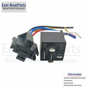 Relé con conector Reemplazar Volvo Penta 1504952-1 831725-7 12 Voltios 40 Amp - Imagen 1 de 7