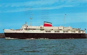 MV Bluenose Ferry Between Yarmouth, Nova Scotia & Bar Harbour, ME Posted 1963 - Picture 1 of 2