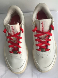 Reebok Classic Damen Sportschuhe Sneaker EUR 37,5 weiß rot beige - Bild 1 von 5