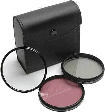 Zeikos ZE-FLK62  62mm Glass Coated  Filter Kit UV CPL Warming Filter  - Image 1 of 1