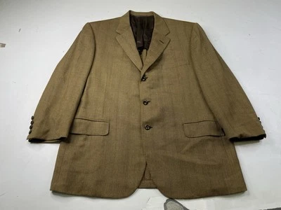 Chaqueta Blazer Abrigo Deportivo Lana Cuadros Oxxford Clothes Renaissance 46R Super 120s Foto 1 de 4