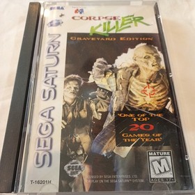 Corpse Killer Graveyard Edition (Sega Saturn, 1994) CIB Reg Card