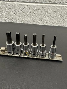 Snap On 6pc Hex Bits - Picture 1 of 7