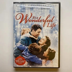 It's a Wonderful Life DVD 2 Disc Colorized B&W Collector's Set Capra Stewart New - Imagen 1 de 5