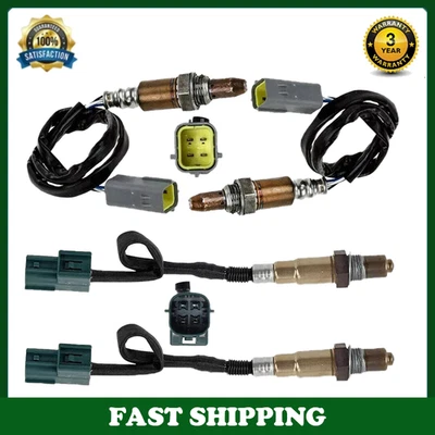 4X Up+Down Oxygen Sensor For Nissan Pathfinder 5.6L V8 2008 2009 2010 2011 2012 - Image 1 of 4
