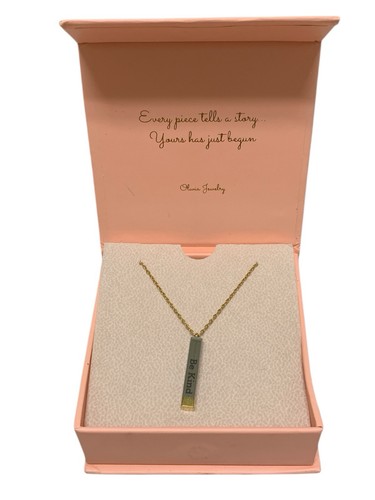 UNDERCOVER Collana Olivia Jewelry "Be Kind Of A B*tch" 20" nuova con scatola