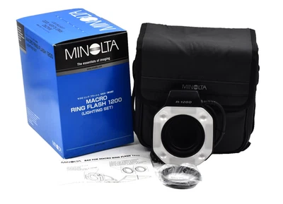 MINOLTA MACRO RING FLASH 1200 **Open Box** - image 1 of 3