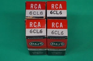 6CL6 - AUDIO GUITAR AMPLIFIER HAM RADIO TV tube -- set of [4] - Picture 1 of 2