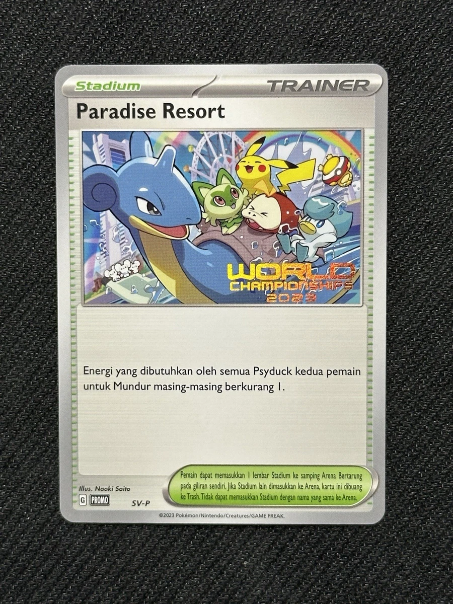 Pokémon TCG Paradise Resort Collectible Card Games & Accessories