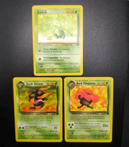 Myrapla, Diflor und Giflor | Pokemon TCG Karten 63/82 Team Rocket Englisch  - Bild 1 von 4
