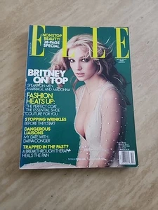 BRITNEY SPEARS ON TOP GIVENCHY BY GILLES BENSIMON US Elle magazine October 2000 - Picture 1 of 4