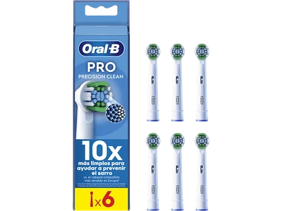 Recambio para cepillo dental - Oral-B Pro Precision Clean, Cabezales