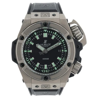 Reloj automático para hombre Hublot King Power titanio esfera negra 48 mm 731.NX.1190.RX Foto 1 de 4