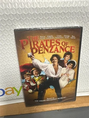 The Pirates of Penzance (DVD, 1983)  Linda Ronstadt, Rex Smith  NEW Sealed Foto 1 de 2