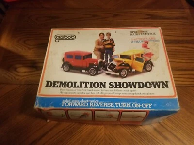 Vintage 1979 Galoob DEMOLITION SHOWDOWN SPEEDWAVE RADIO CONTROL w/Box INCOMPLETE - Image 1 of 4