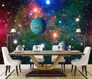 3D Wahrnehmung H4289 Tapete Wandbild Selbstklebend Abnehmbare Aufkleber Erin - Bild 1 von 11