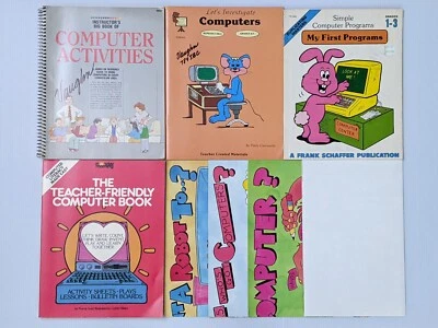 Computer Activity / Workbooks & Posters for Kids: VTG 1984 ~ Corbin Hillam ~ Etc - Image 1 of 4