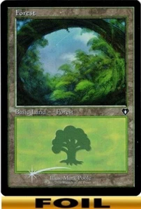 1x - Forest - (#451) - RETRO FOIL - Commander Masters - NM MTG - Picture 1 of 1